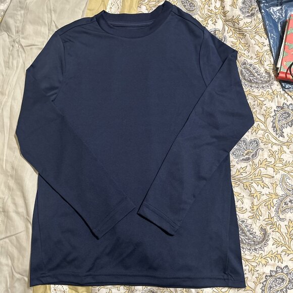 Tek Gear DryTek Blue Polyester Shirt - Boy's Size S (8) - NEW - Picture 1 of 5